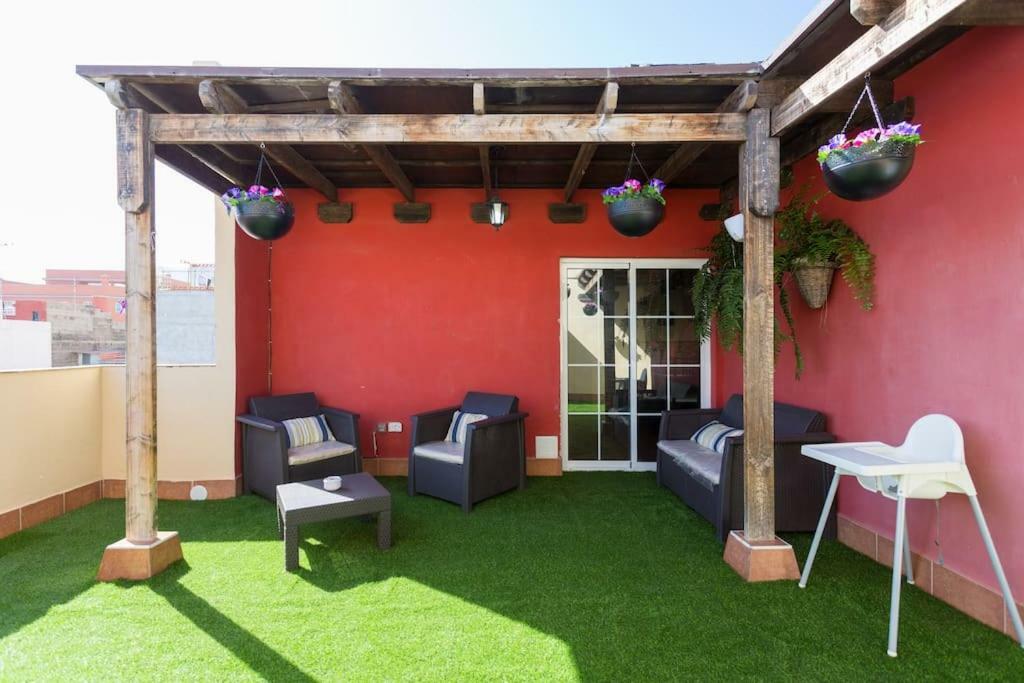 Villa Blanca Tenerife - Private Rooms - Terrace And Bbq, 5 Minutes From The Beach And Airport San Isidro  Exterior foto